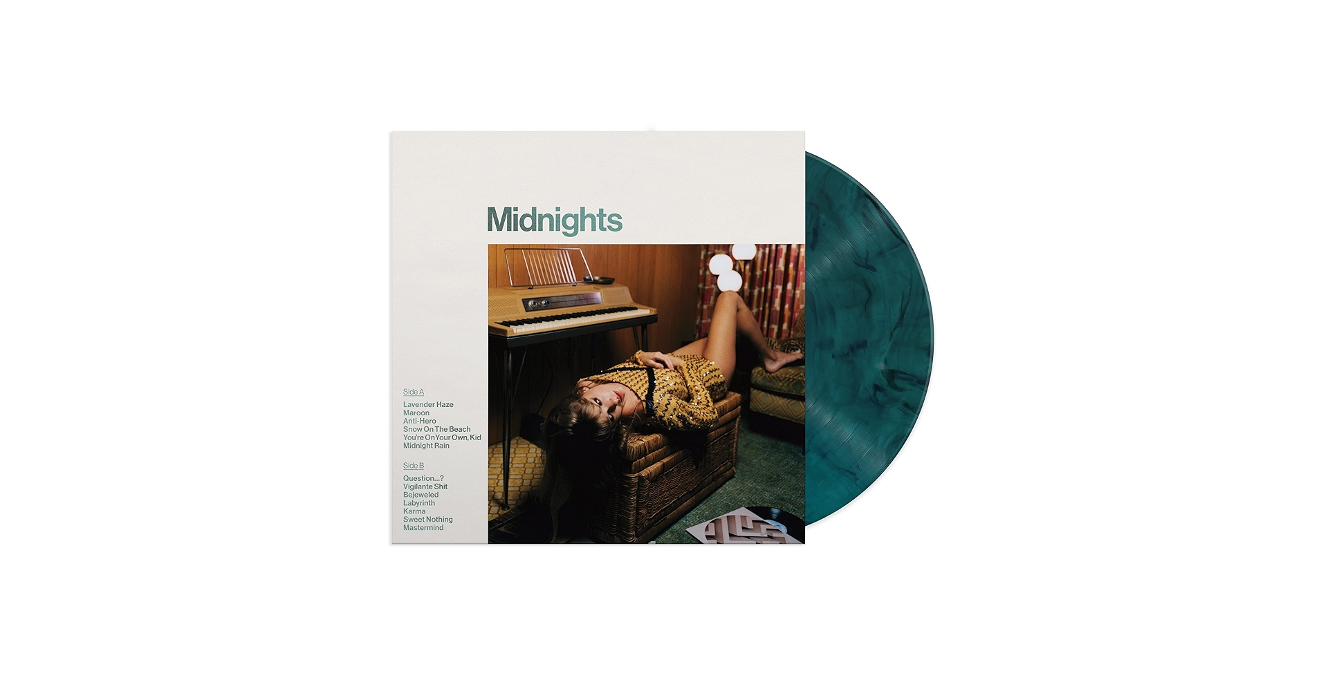Midnights: Jade Green Edition サインハート付き Midnights: Jade Green Edition サインハート付き Taylor Swift